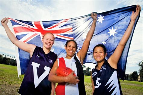 AFL Women's League Seeks Girls to be Aussie Rules Stars