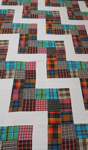 Lovely Plaid Scrappy Consider It As A 9patch Only 3 Of The Patches