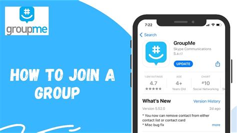 Groupme App How To Join A Group 2021 Youtube