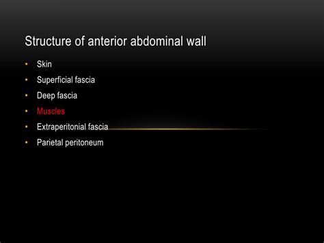 Ppt Abdominal Wall Powerpoint Presentation Free Download Id 1898830