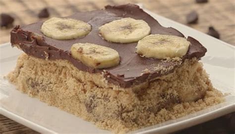 Torta De Bolacha Banana E Chocolate Receita R Pida E Muito