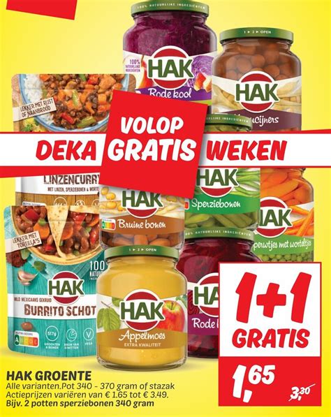 HAK GROENTE Aanbieding Bij Dekamarkt