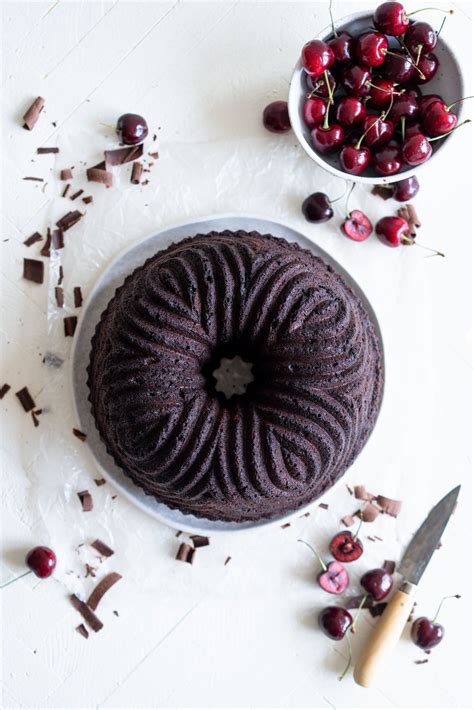 Black Forest Bundt Cake Ciasto Czekoladowo Wi Niowe Bundt Z Bit