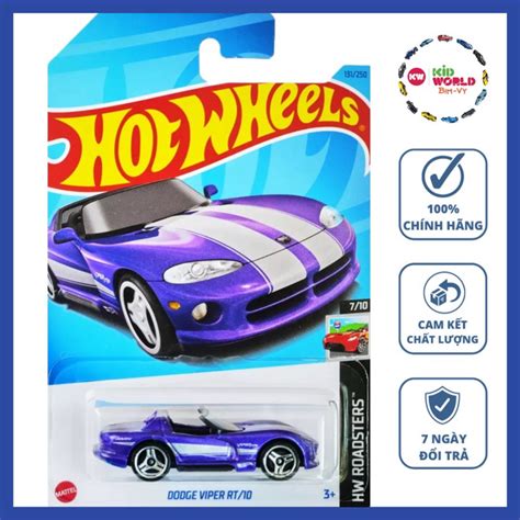 Xe mô hình Hot Wheels basic Dodge Viper RT HKK Shopee Việt Nam