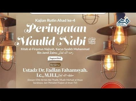 LIVE Jalan Golongan Yang Selamat Ustadz Dr Fadlan Fahamsyah Lc