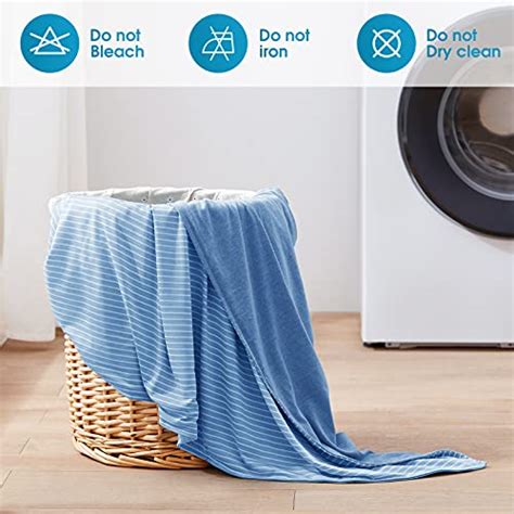 Homeideas Cooling Blanket Twin Size Summer Blanket For Hot Sleepers Absorb Heat Lightweight