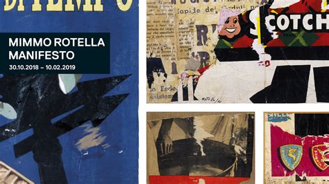 Su Instagram cè tutta la mostra di Mimmo Rotella alla Galleria