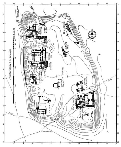 Nimrud archaeological site topographic map. | Download Scientific Diagram