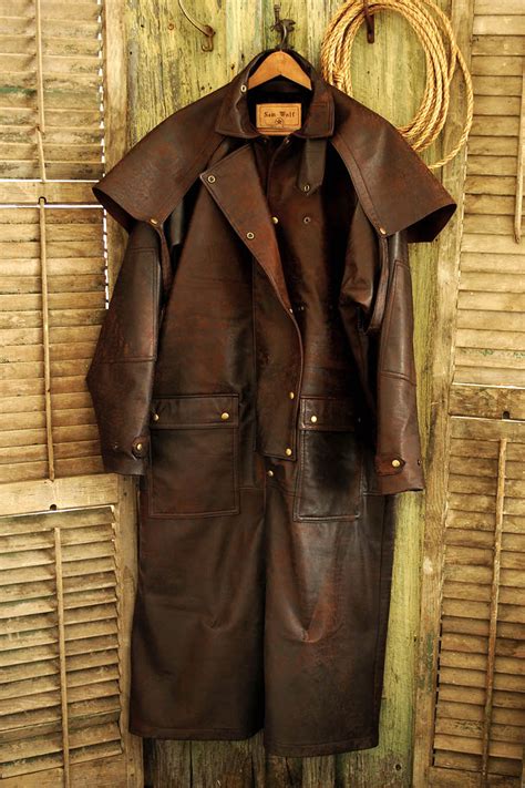 Leather Outback Duster Patricia Wolf