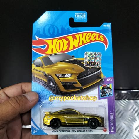 Hot Wheels Ford Mustang Shelby Gt Sth Spectraflame Yellow