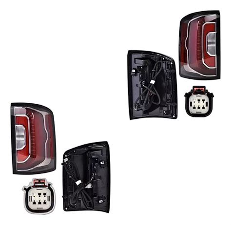 Set Calaveras C leds Generica Gmc Sierra 2016 2018 Envío gratis