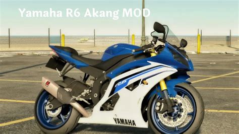 Yamaha R Akang Mv Mod Bussid