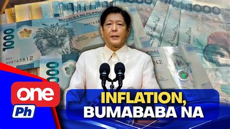 SONA 2023 Inflation Sa Pilipinas Inaasahang Baba Sa Pagtatapos Ng