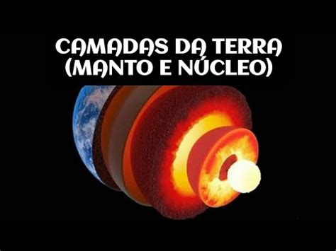 Viagem ao Centro da Terra Manto e Núcleo Professor Clebinho YouTube