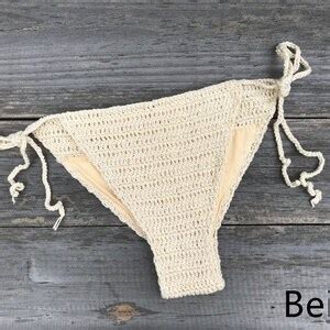 Boho Clothing Handmade Crochet Bikini Sexy Two Piece Swimming Etsy
