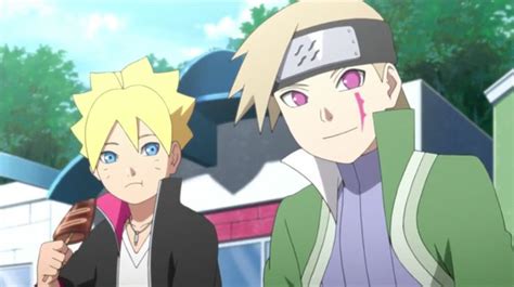 Boruto And Kagura Boruto Naruto Next Generations Akatsuki Sakura