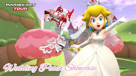 Mario Kart Tour Showcasing Peach Wedding Sweet Daytripper And