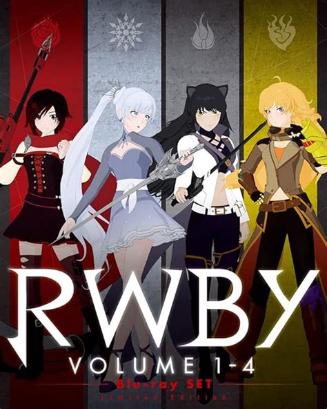 Jp Rwby Volume 1 4 ブルーレイset初回仕様 Blu Ray Dvd・ブルーレイ