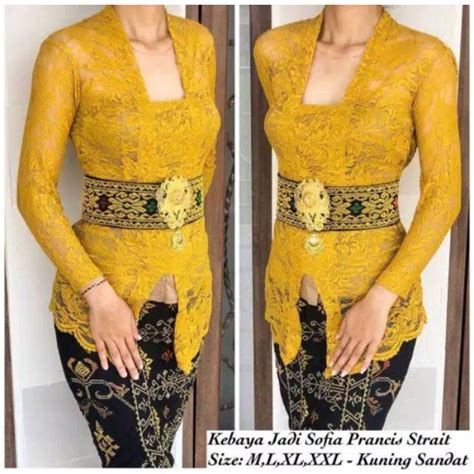 Jual Baju Kebaya Brokat Bali Kebaya Bali Brokat Premium Kebaya Saja