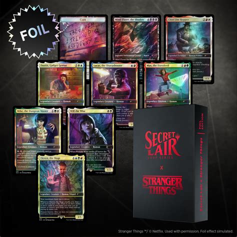 Secret Lair X Stranger Things Foil Edition Secret Lair Store