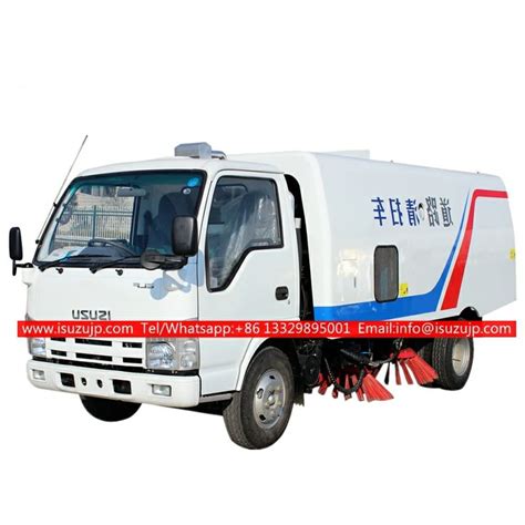 Isuzu 3 Ton Mini Street Sweeper Sweeper Truck Mini Road Sweeper