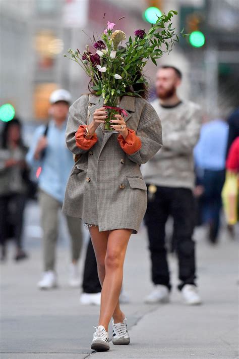 Emily Ratajkowski Leaves Adore Floral In New York 09132019 Hawtcelebs