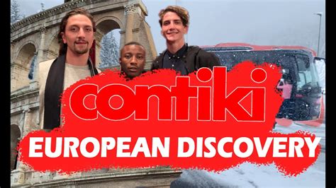 Contiki Tour With My Brothers Contiki European Discovery 2020 Youtube