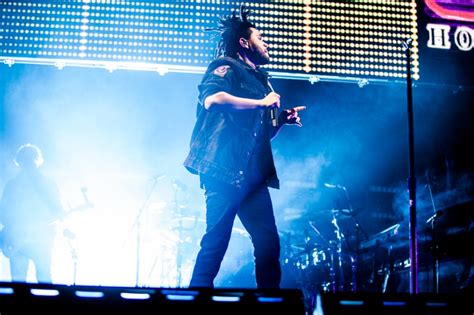 Photos Of The Weeknd At Londons O2 Arena