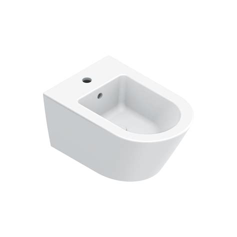 Bidet Zero Sospeso Bianco Satinato Sanitari Sospesi Catalano