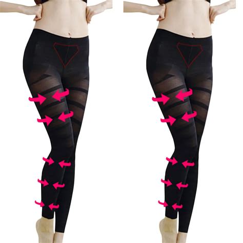 Sculpting Sleep Leg Shaper Pants Legging Socks Women Body Shaper