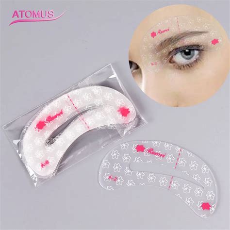 Women S Fashion Pcs Pro Reusable Eyebrow Stencil Set Eye Brow Diy