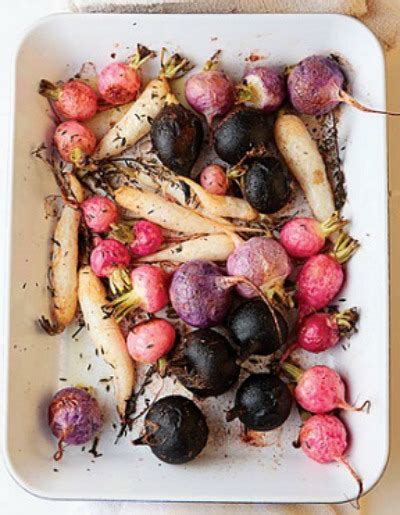 Roasted Radishes, Whats Cooking America