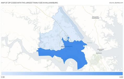 Zip Code Map Williamsburg Va Cristy Claudetta