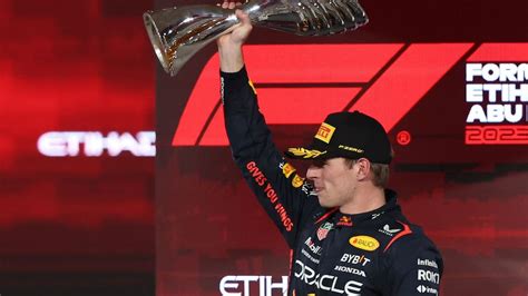 El Campe N Max Verstappen Gan En Abu Dhabi Y Consigui Un Incre Ble R Cord