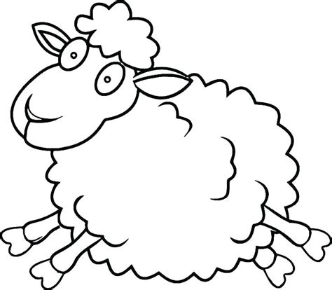 Baby Lamb Coloring Pages At Free Printable Colorings