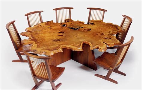 New Life For The Noble Tree George Nakashima S Arlyn Table Two Red