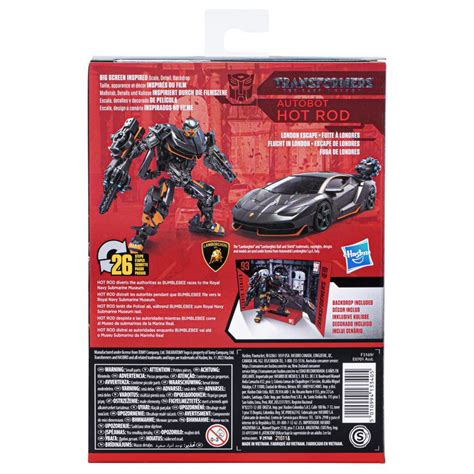 Transformers Toys Studio Series Deluxe Transformers The Last Knight Autobot Hot Rod Action