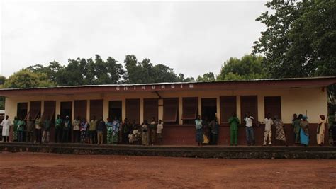 L hôpital de Kaga Bandoro dans le centre de la Centrafrique Le fonds