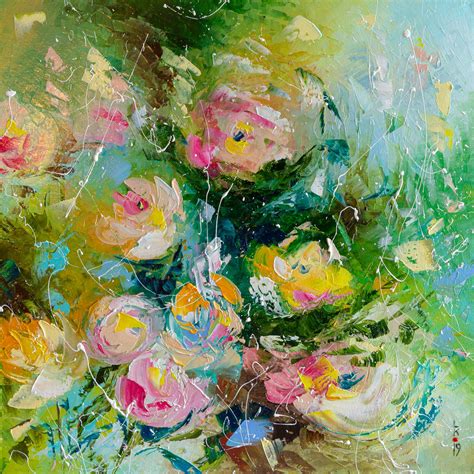 Картина «КВІТОВА ФАНТАЗІЯ», Любов Купцова - Jose Art Gallery