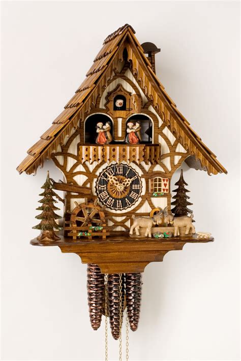 Original Handmade Black Forest Cuckoo Clock Made In Germany T