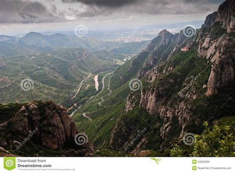 Views from Montserrat, Spain Stock Image - Image of montserrat, europe: 24395929