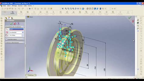 solidworks pour débutants Poulie bac tech YouTube