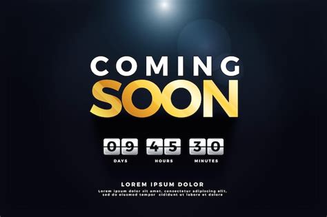 Free Vector | Flat design coming soon promo wallpaper
