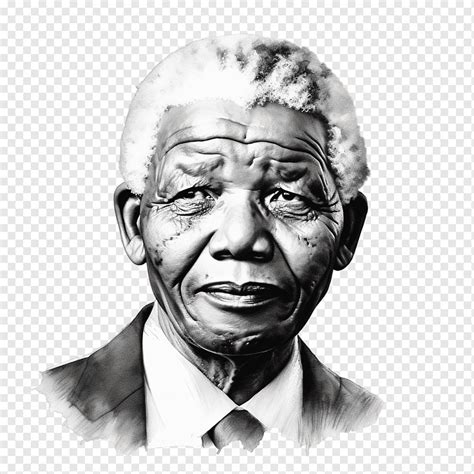 Nelson mandela nelson mandela south africa president black and white ...