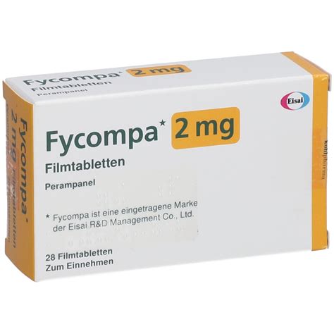 Fycompa Mg Filmtabletten St Mit Dem E Rezept Kaufen Shop Apotheke