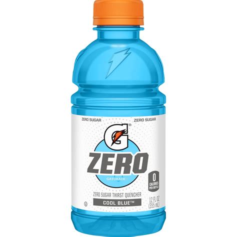Buy Gatorade G Zero Sugar Cool Blue Thirst Quencher Sports Drink 12 Oz