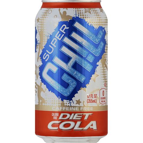 super chill cola calorie  diet  fl oz delivery  pickup