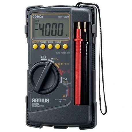 Digital Multimeter Sanwa CD800a Digiware Store