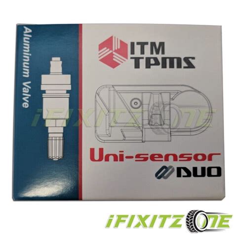 Itm Tire Pressure Sensor Dual Mhz Metal Tpms For Titan Qty Of