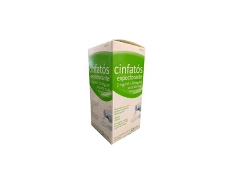 Comprar Cinfatos Expectorante 2Mg Ml 20Mg Ml Solución Oral 1 Frasco